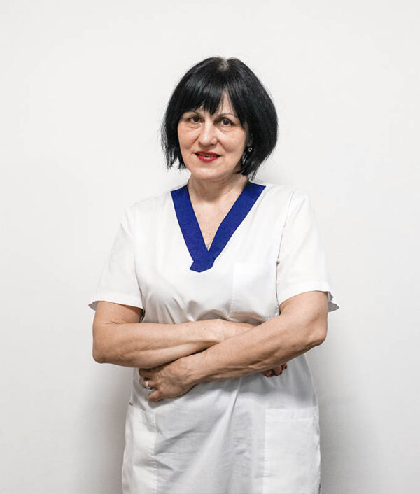 Ärztin Olga Ivanivna Chuchka auf der Website likarioline.com
